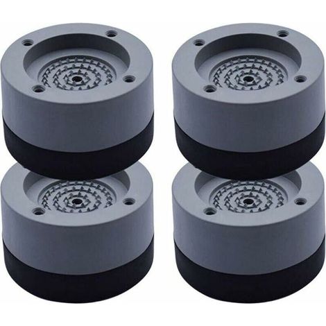 4 Pack Anti Vibration Pads Anti Vibration Pads Universal Washing Machine Feet Stable Base Fit for Washing Machine Refrigerator (1/5)
