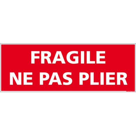 ADHESIF DE CONDITIONNEMENT FRAGILE (M0321).- Adhésif - 210 x 75 mm