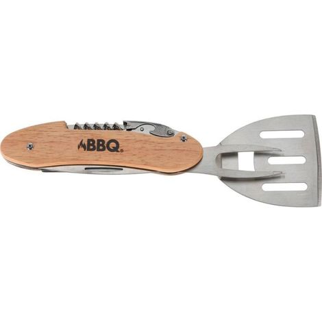ACCESORIOS BARBACOA 5 EN 1 MANGO MADERA (1/2)