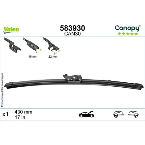 Balai d'essuie-glace Valeo 583930 BMW