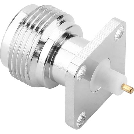 Connecteur femelle N-KFD-5N pour connecteur coaxial RF avec bride 17,517,5 (1/5)