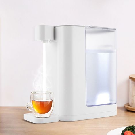Dispensador de agua eléctrico 3 litros/102 oz Hervidor eléctrico Dispensador de agua instantáneo Blanco (1/5)