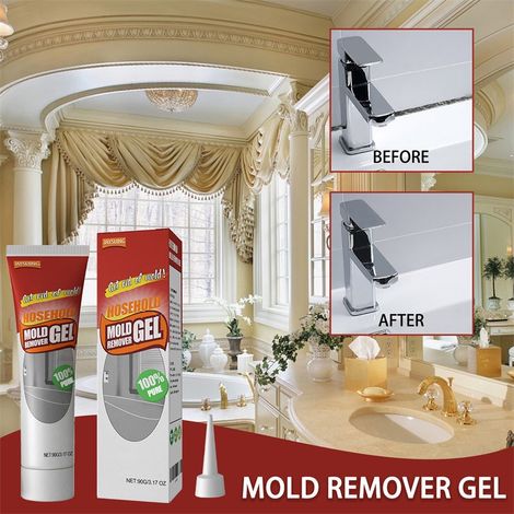 boîte de de gel nettoyant efficace contre la moisissure pour salle de bain machine à laver réfrigérateur 90 g 1 (1/5)