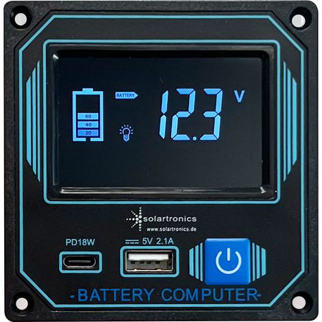 Remote Wand-Einbaufernbedienung DE80D mit Display und Kabel für Wandler TS-DE80D FS DR Serie 12V 24