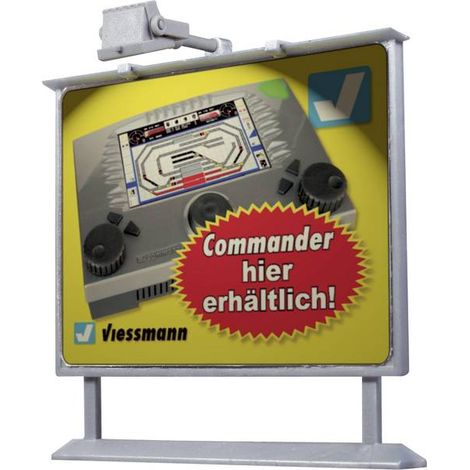 Viessmann, 6336 H0 tabellone pubblicictario con LED