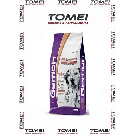 Monge Gemon All Breeds Adult Salmone e riso 1 / 2 / 3 sacchi da 15 kg x cane