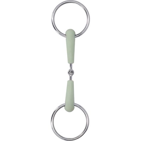 Mors de bride de 130 mm avec chaînette, en acier inoxydable, pour l'entraînement équestre (1/5)