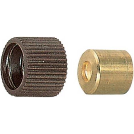 250 x REGGIPIANO OTTONE C/GOMMA 12 MM NERO