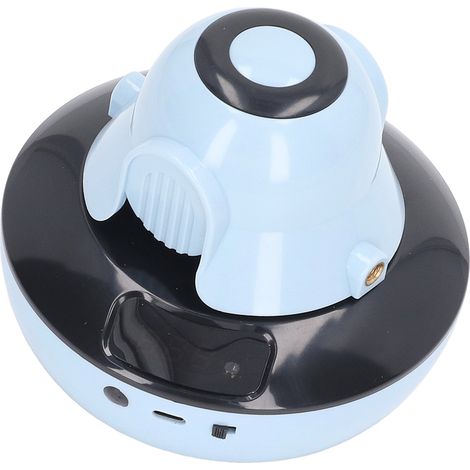 Elektronisches automatisches Seilspringgerät mit LED-Fernbedienung, intelligenter Springseilautomat, Himmelblau (1/5)