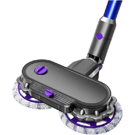 Balai-serpillère électrique pour aspirateur balai Dyson - Accessoires de nettoyage et système de lavage compatibles avec les séries V7 / V8 / V10 / V11 / V15 - Comprend 6 têtes de balai (1/5)