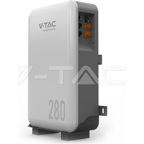 Batería de almacenamiento V-TAC de 14 kWh LFP con BMS integrado para uso en exteriores, IP65, 10 años de garantía (1/3)