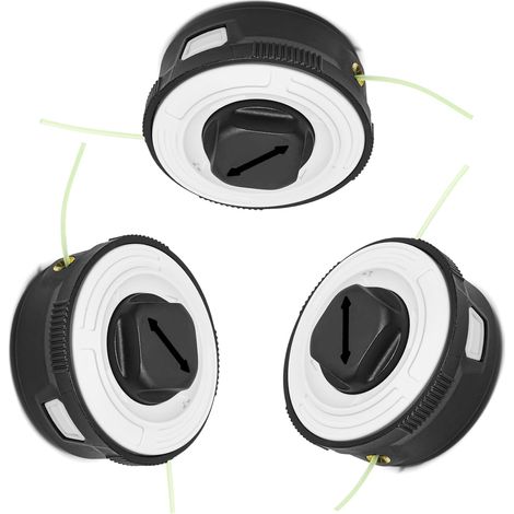 Lot 3 têtes C3-2 pour Stihl FSA57 FSE52 – Remplace bobine 4009 710 2106 – Entretien