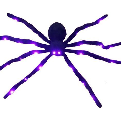 Halloween Decorations Glowing Spider Plush (1/5)