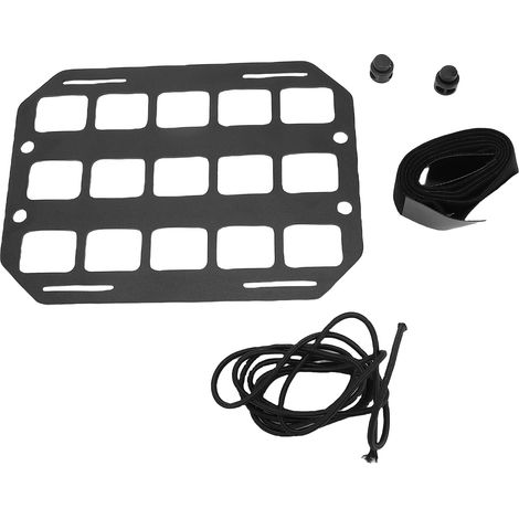 GARRYFIZH Organisateur de panneau Molle pour appui-tête de voiture, rangement modulaire multifonctionnel en aluminium pour siège de véhicule pour camion SUV RV 203x152x2mm