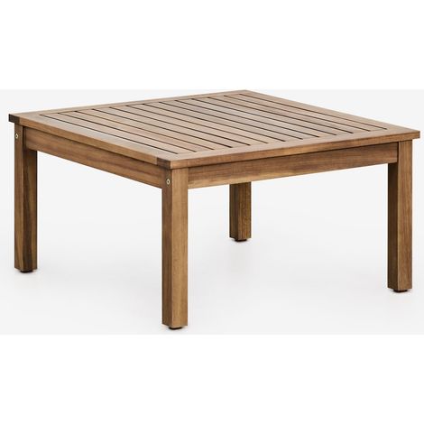 Mesa de centro cuadrada 65x65 cm en madera de acacia Branson SKLUM (1/5)