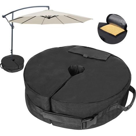 sacs de sable pour protection contre l'effondrement, du sol de la tente extérieure, sac de poids pour base de parapluie, patios et espaces extérieurs. (1/5)