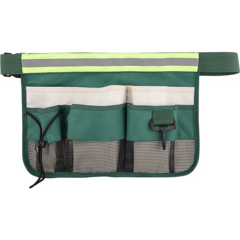 Sac à outils de jardin, ceinture, tablier à outils avec poches, sac fourre-tout en tissu Oxford 600D pour kit de jardinage, organisateur pour la maison, support pour kit d'outils de jardinage (1/5)