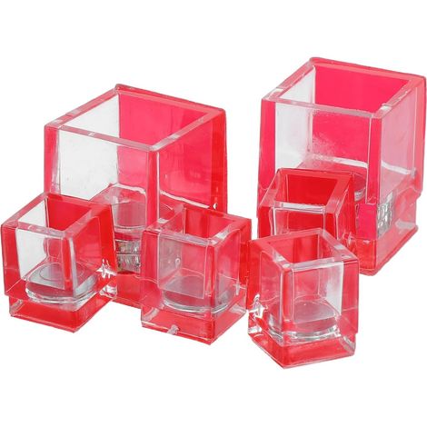 Loquet de Porte Magnétique Invisible en Acrylique, 1 Set (1/5)