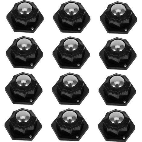 12pièces Roulettes Auto-adhésives Roues Pivotantes Silencieuses Pour Petits Électroménagers Poubelles Et Rangement Installation Facile Sans Perçage (1/5)