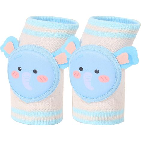 1Paire Genouillères Enfant Fines Respirantes Motifs Carton Protecteurs Genoux Bébé 0-4 Ans Dumbo (1/5)
