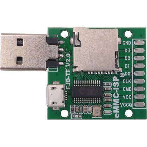 Adapté à l'EMMC-ISP, l'outil de flashage de téléphone portable « Flying Breaker » AU6438BS est utilisé pour la réparation des lecteurs de cartes, le flashage et le déverrouillage des téléphones portab (1/2)