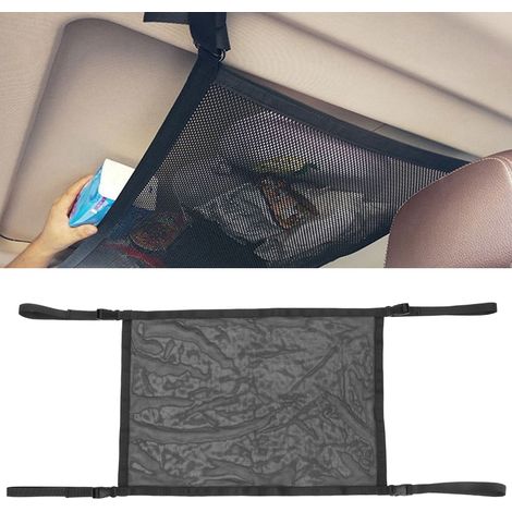 Filet de rangement élastique pour coffre auto, organisateur de bagages de voyage et camping (1/5)
