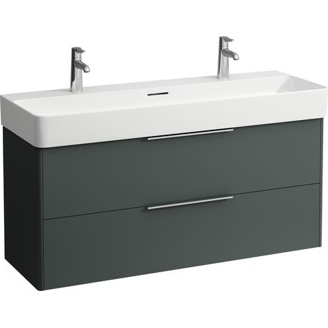 Meuble sous-vasque BASE FOR VAL 530x1180x390mm gris trafic (1/5)