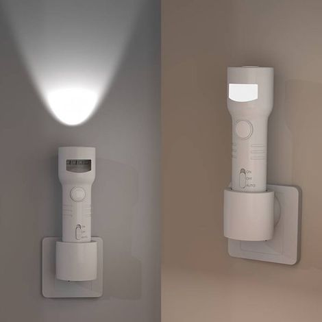 LED-Wandleuchte für den Innenbereich mit 120 Bewegungsmelder tragbare per USB aufladbare Wandleuchte Taschenlampe und kabelloses Nachtlicht für weiß (1/5)