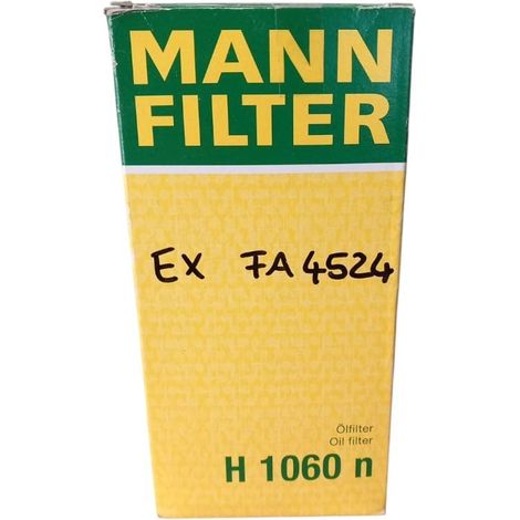 Filtro olio motore marca man filter codice filtro h 1060 n