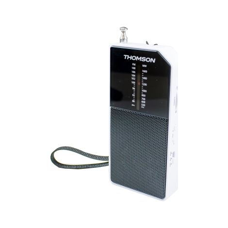 Portabilidad sin lÃmites. La Thomson RT205 redefine el concepto de radio personal. Su tamaño compacto y peso ligero permiten llevarla en el bolsillo