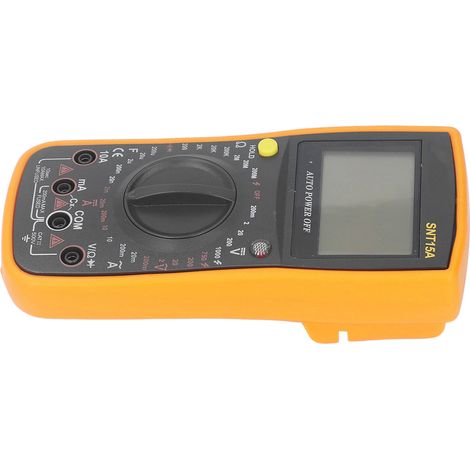 Multimètre numérique portable 1000 V CC 700 V CA, testeur de courant, tension et fréquence pour travaux (1/5)