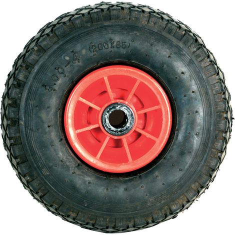 RUOTA x CARRELLO PNEUMATICA 260MM FORO 20