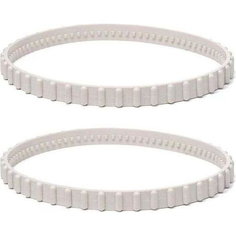 Courroie d'entraînement RCX23002 pour nettoyeur de piscine Hayward pour nettoyeur de piscine Aquavac Tiger Shark et SharkVac, 2 pièces (1/4)