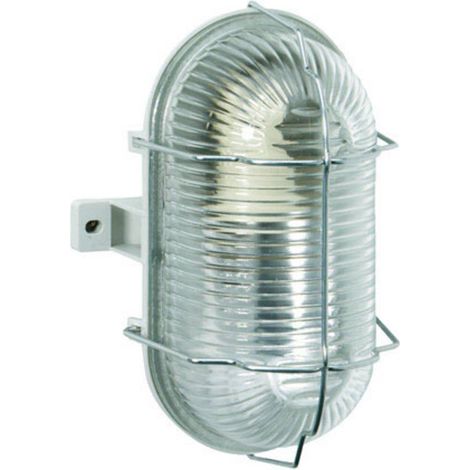 Lampada Brennenstuhl 60W IP44 plastica metallo