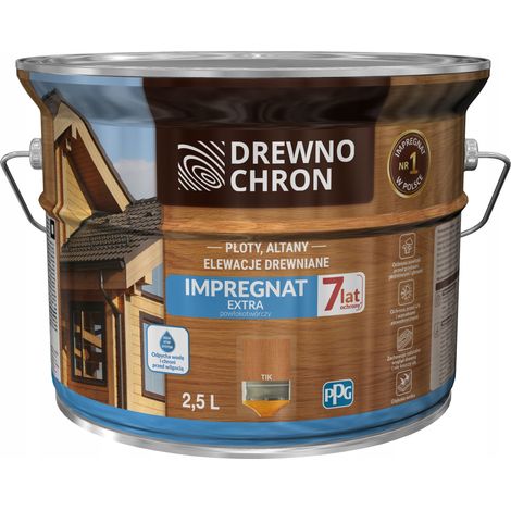 Imprégnation filmogène Drewnochron Extra Tik 2,5 l 1 pc.