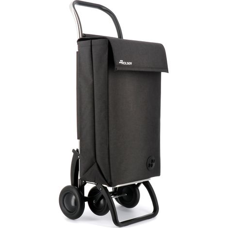 ROLSER Sbelta Tweed 4.2 Chariot sac carré noir 4 roues