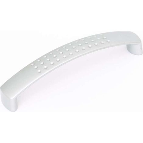 MANIGLIA IN METALLO 128MM ARGENTO TIPO I