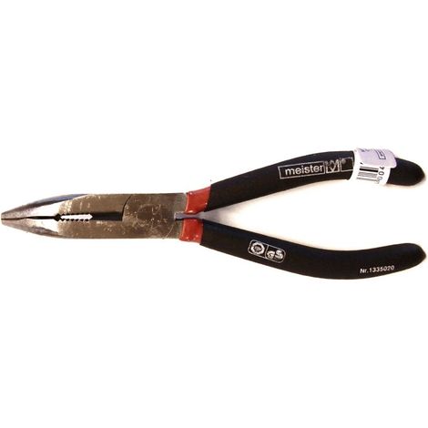 Pinza becchi semitondi dritti 200 mm.