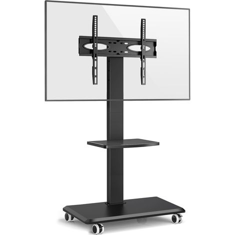 Support TV sur Pied à roulettes, 26-70 Pouces, Charge 40 kg (1/5)
