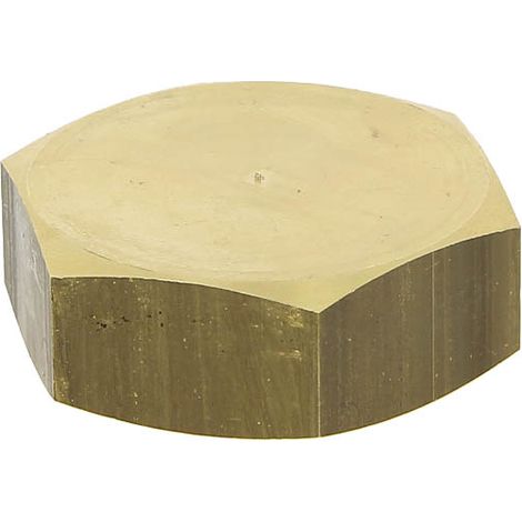 Bouchon laiton tête 6pans femelle à visser 40X49
