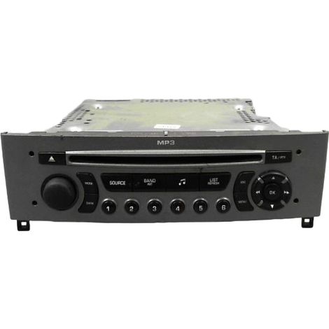 [PRODUIT D'OCCASION] Autoradio PEUGEOT 308 I Phase 1 2007-2011 ♻️ Ref Oe. 16077683xh - Garantie à vie (1/4)