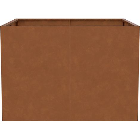 Hochbeet Cortenstahl 1,5mm 100 x 100 x 70 cm