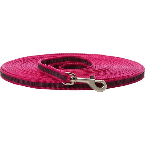 Laisse antidérapante Color Gray sans poignée, 14 mm x 1 m, Rose-Gris (1/3)