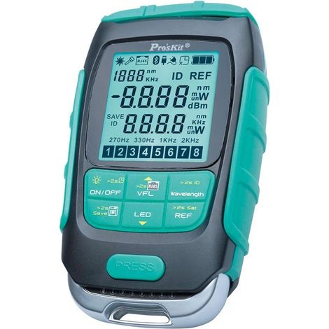 Tester Medidor Potencia Fibra Optica Redes Lan Tesmt7615 T7615 (1/2)