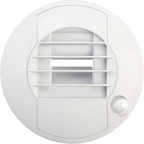 Bouche hygro Ø125 SdB/WC à pile - BEHS/W DP 10-45/45 D125 - 850480 S&P UNELVENT - 850480