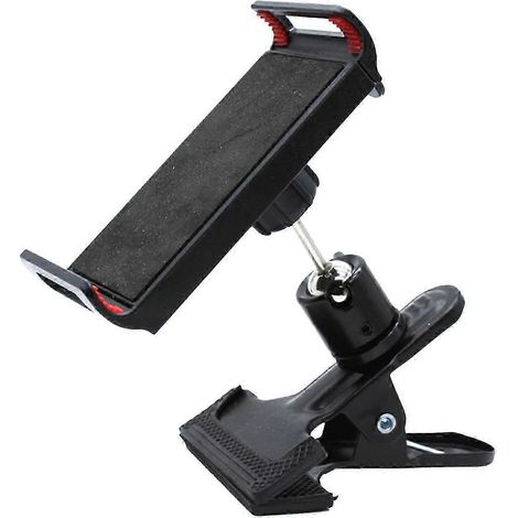 Verstellbare Klemm-Telefonhalterung für Fitnessgeräte, Fitnesszubehör, Hantelruderer, kompatibel mit Concept 2, iPhone, (1/5)
