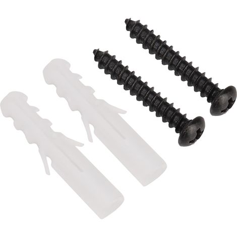 Guía de suelo para puerta corredera – Doble ajustable, rodillo de 12 cm en negro carbón para puertas de 7,6 cm de ancho, incluye tornillos y accesorios. (1/5)