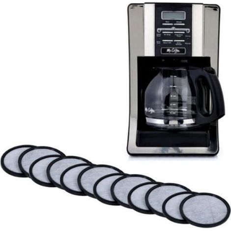 Ersatzwasserfilter, Aktivkohlefilter aus Bambusvlies für Mr. Coffee Kaffeemaschinen (1/5)