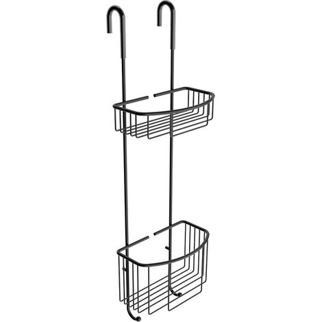 Nimco Trend - Mensola per doccia, nero opaco TRC 02-90 (1/4)
