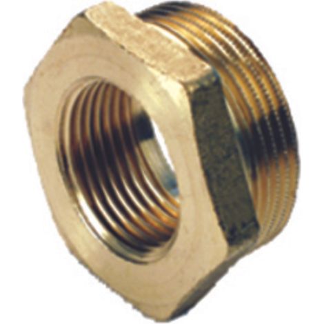 IDRAULICA-RIDUZIONE 241 OTTONE GIAL D 3/8X1/4 Q.TA 25
